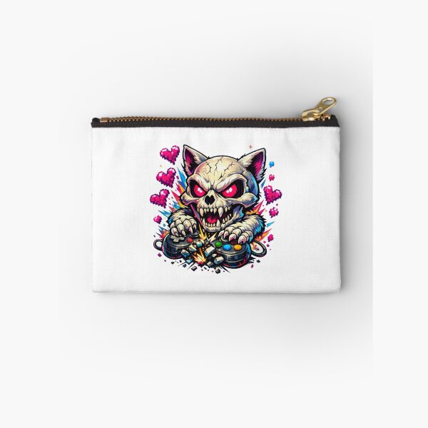 Item preview, Cat Skull Gamer Rage designed and sold by LuveraxArt.