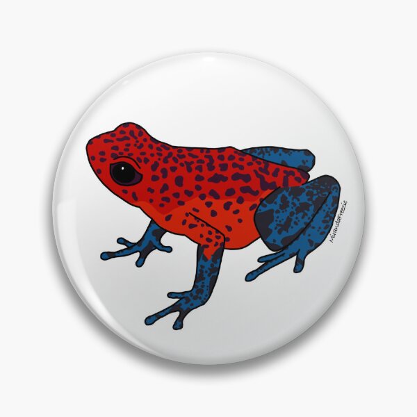 Item preview, Strawberry Poison Dart Frog (Oophaga pumilio) designed and sold by MirandaFreezie.