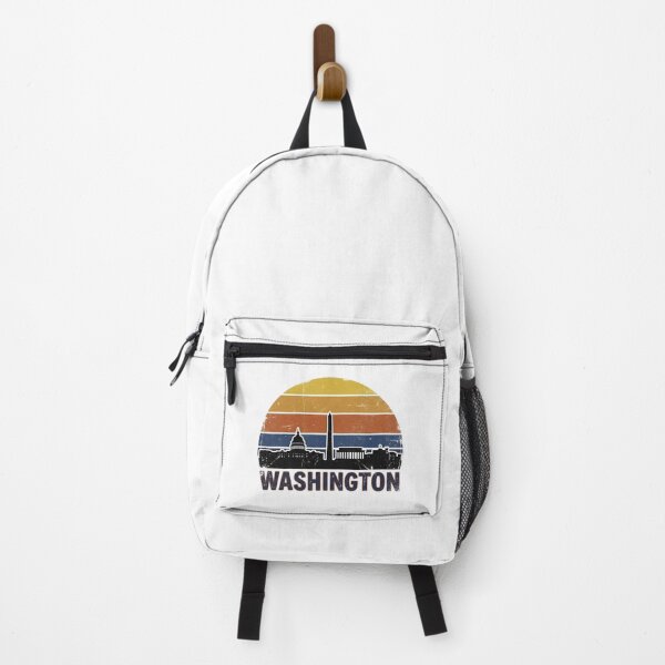 Item preview, Washington Skyline Vintage Sunset Circle designed and sold by Fenay Designs.