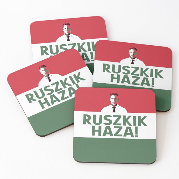 Item preview, Ruszkik Haza! Magyar on the flag designed and sold by Happie Kids.