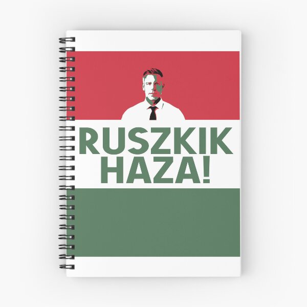 Item preview, Ruszkik Haza! Magyar on the flag designed and sold by Happie Kids.