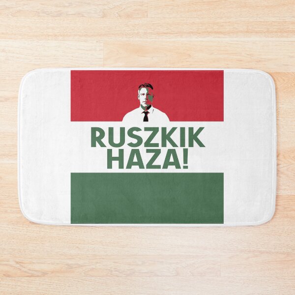 Item preview, Ruszkik Haza! Magyar on the flag designed and sold by Happie Kids.