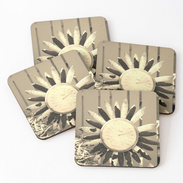 Item preview, Rustic Sunflower Thermometer designed and sold by Cynthia48.