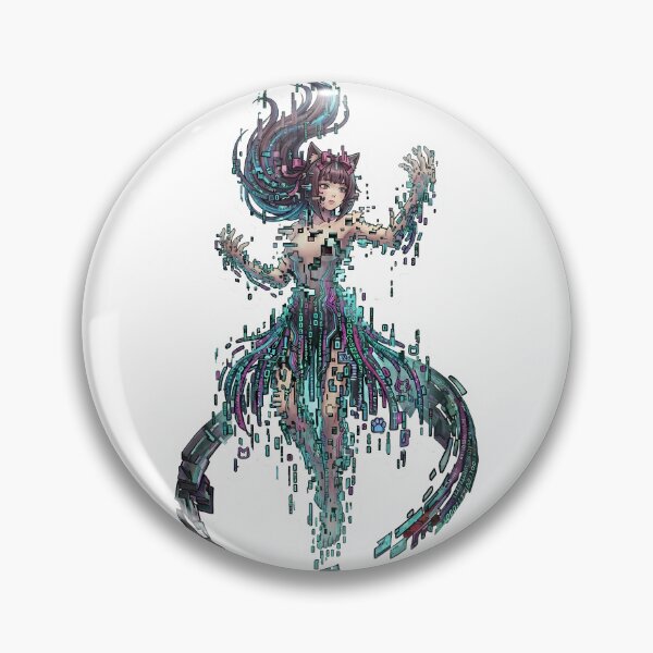 Item preview, Catgirl Inside an Simulation Glitch  designed and sold by DecayingPixels.