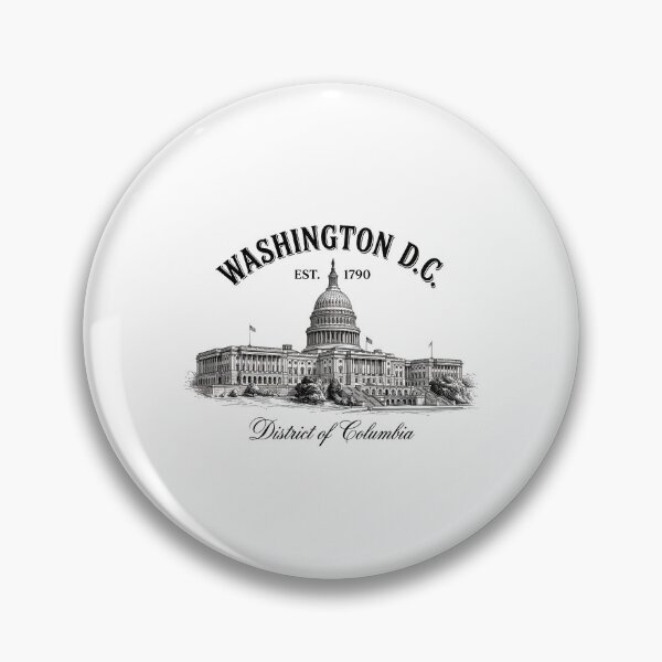 Item preview, Washington DC Est 1790 Capitol Building Sketch designed and sold by Fenay Designs.