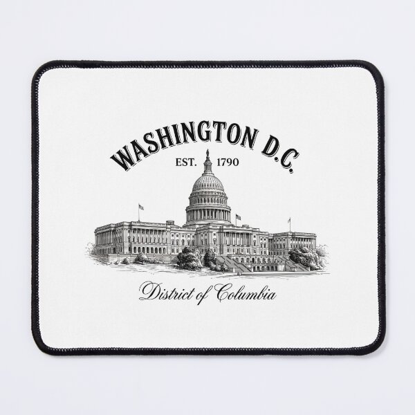 Item preview, Washington DC Est 1790 Capitol Building Sketch designed and sold by Fenay Designs.