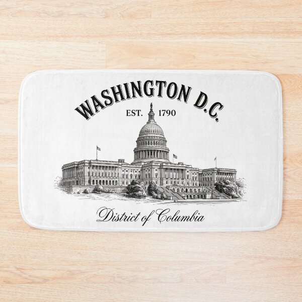 Item preview, Washington DC Est 1790 Capitol Building Sketch designed and sold by Fenay Designs.