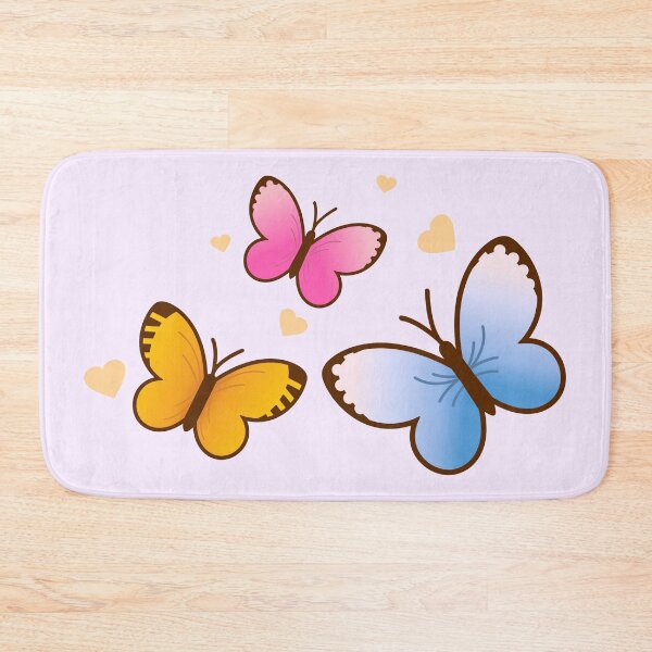 Item preview, Whimsical Trio of Vibrant Spring Butterflies designed and sold by Jam Dream.