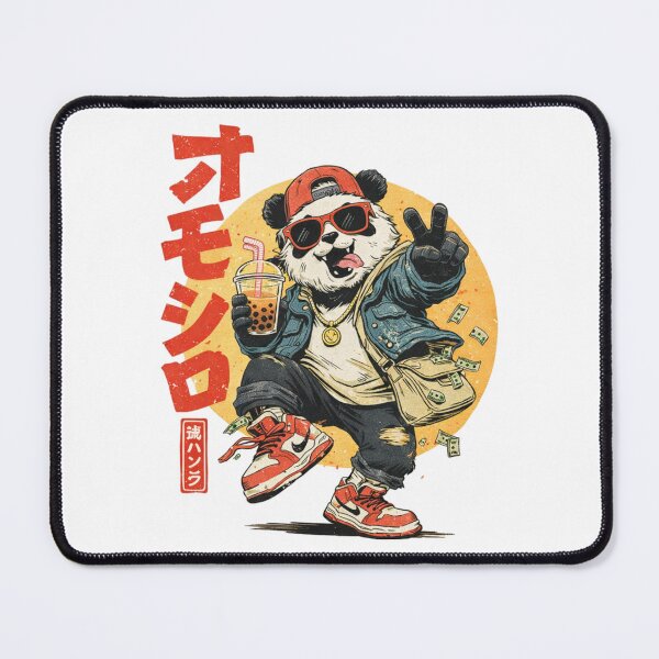 Item preview, Cool Panda Streetwear Japanese Graffiti Urban Style designed and sold by ZenvyraLab.