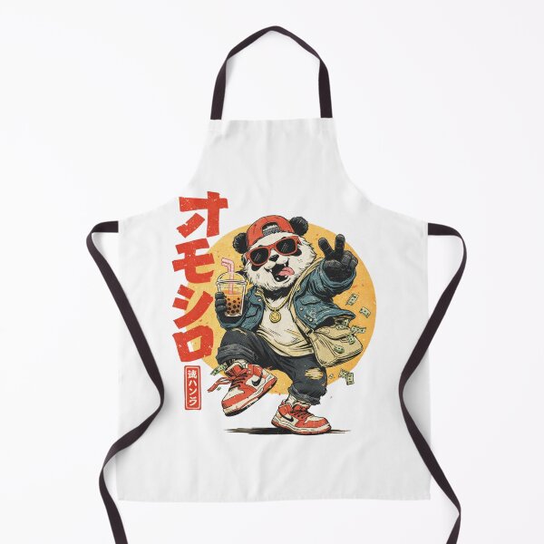 Item preview, Cool Panda Streetwear Japanese Graffiti Urban Style designed and sold by ZenvyraLab.