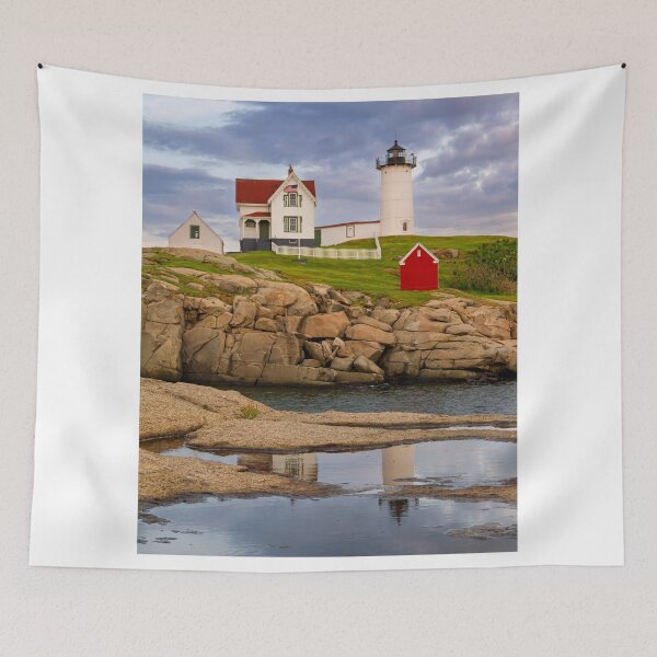 Item preview, Nubble Lighthouse at Sunrise designed and sold by Gerard Fornarotto.