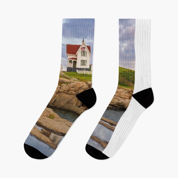 Item preview, Nubble Lighthouse at Sunrise designed and sold by Gerard Fornarotto.