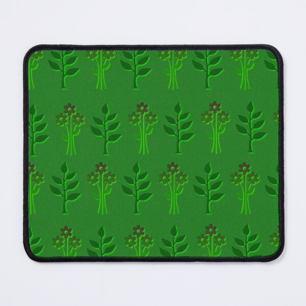 Item preview, Lively Green Floral Pattern with Vibrant Contrast designed and sold by IntelliMindDesigns.