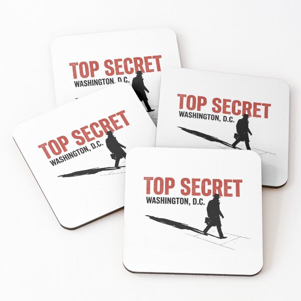 Item preview, Top Secret Washington DC Spy Silhouette designed and sold by Fenay Designs.
