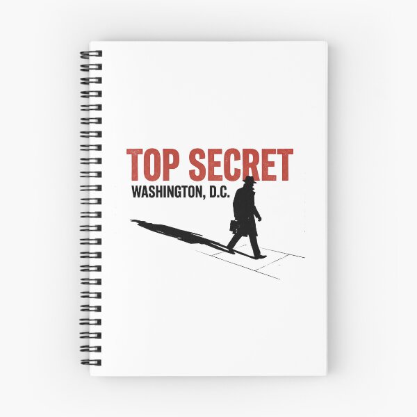 Item preview, Top Secret Washington DC Spy Silhouette designed and sold by Fenay Designs.