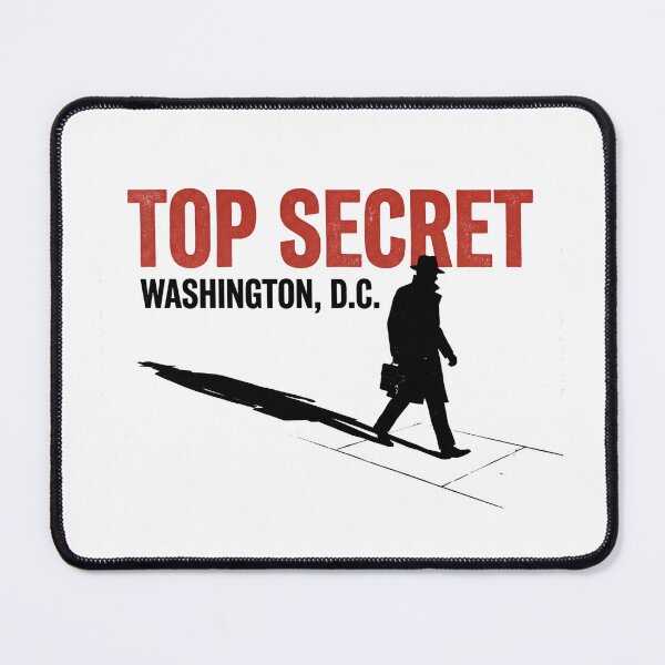 Item preview, Top Secret Washington DC Spy Silhouette designed and sold by Fenay Designs.