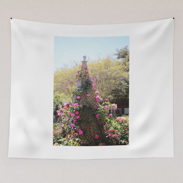 Item preview, Garden Trellis with Pink Climbing Roses designed and sold by Cynthia48.