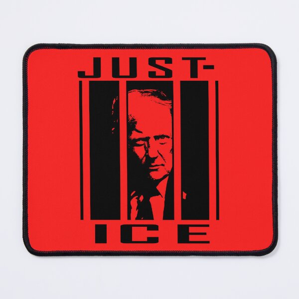 Item preview, abolish ice - just ice-justice for immigrants - funny trump black silhouette designed and sold by ZechJohnRB.
