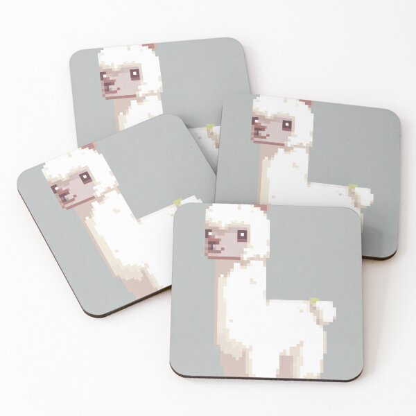 Item preview, Pixel Alpaca  Cute Retro 8‑Bit Farm Animal Art designed and sold by Pixel8Prints.