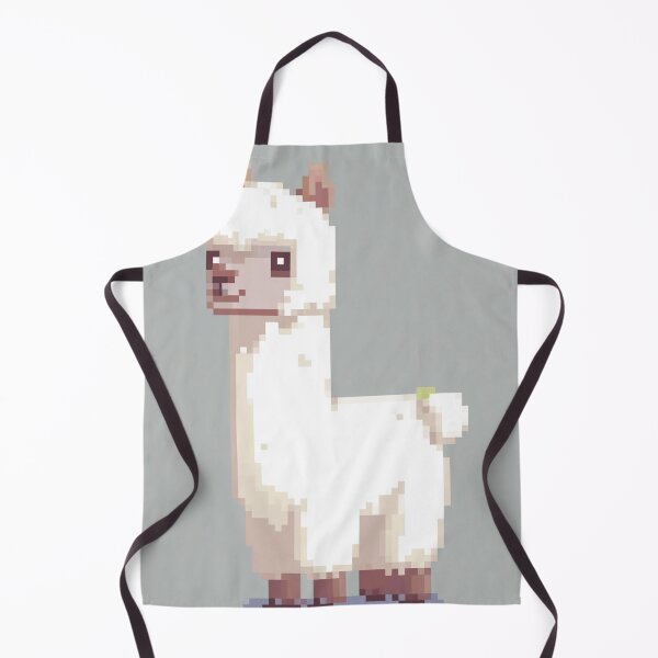 Item preview, Pixel Alpaca  Cute Retro 8‑Bit Farm Animal Art designed and sold by Pixel8Prints.