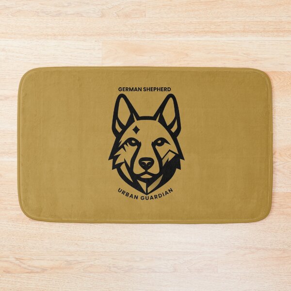 Item preview, German Shepherd Geometric Dog Art Urban Guardian designed and sold by GeoWild Designs.