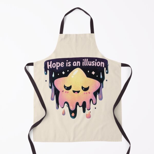 Item preview, Everything Is Fine Cute Star Meme | Dark Humor Cosmic Chaos Sticker designed and sold by VectorJoy.