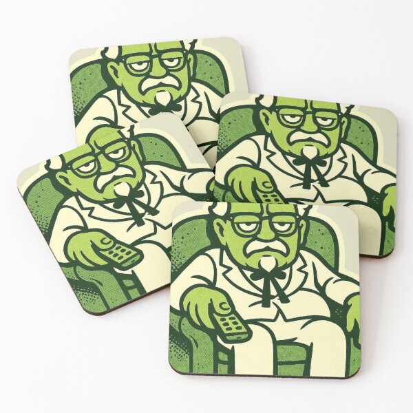 Item preview, “SOFA SUPREMACY: REMOTE‑WIELDING GREEN GREMLIN OF PRIME‑TIME CHAOS” designed and sold by Print Fiction.