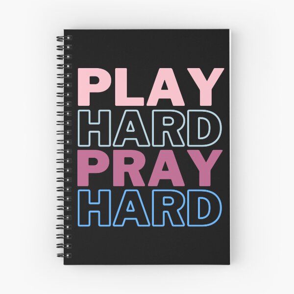 Item preview, Play Hard Pray Hard Faith designed and sold by P9Designs.
