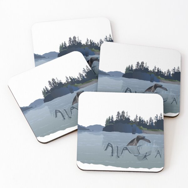 Item preview, Alaska Reflections - 2 Revised - Whale's Tail designed and sold by Lucidtarn.