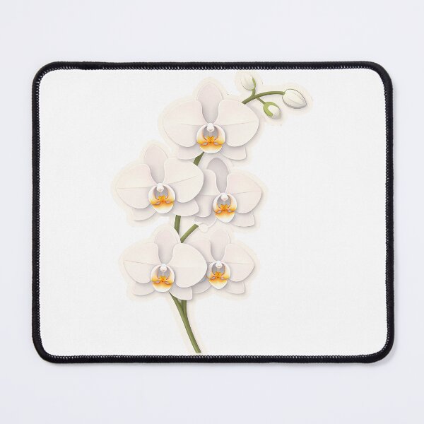 Item preview, Phalaenopsis Orchid Sticker | White Moth Orchid Sticker | Taiwan Orchid Gift for Plant Lover designed and sold by Symbol Universe.