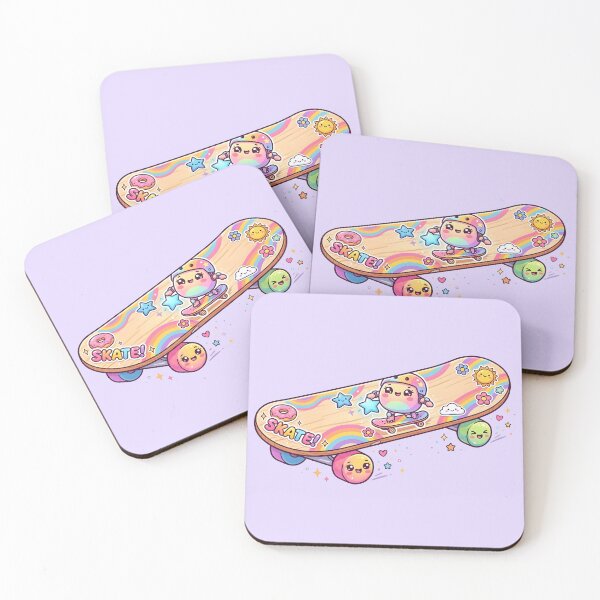 Item preview, Cute Skateboard 90s Kawaii Aesthetic designed and sold by LMDIGITAL6.