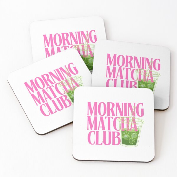 Item preview, Morning Matcha Club designed and sold by HBDStudio.