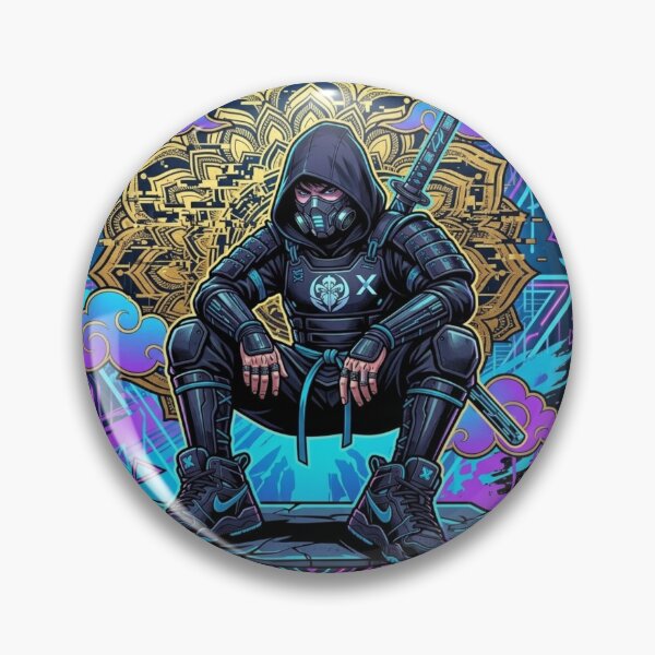 Item preview, Modern Warrior: The Digital Bushido Ninja designed and sold by RickyStick.