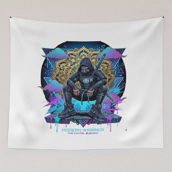 Item preview, Modern Warrior: The Digital Bushido Ninja designed and sold by RickyStick.