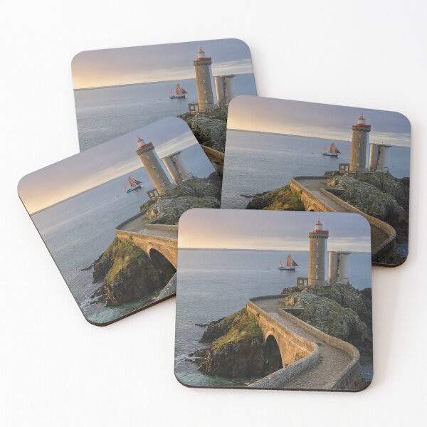 Item preview, Sailboat passing Phare du Petit Minou designed and sold by Gerard Fornarotto.