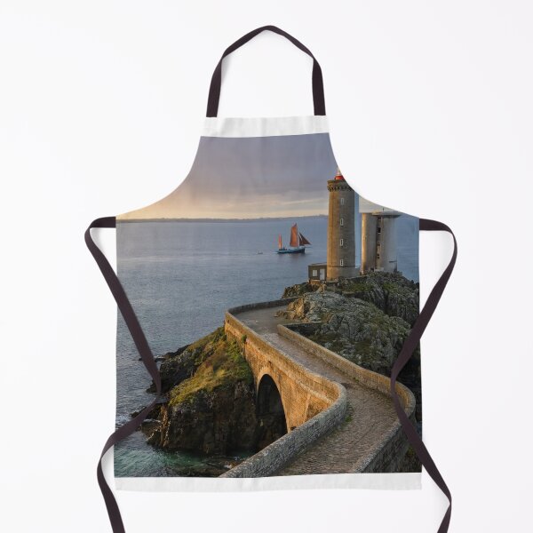 Item preview, Sailboat passing Phare du Petit Minou designed and sold by Gerard Fornarotto.