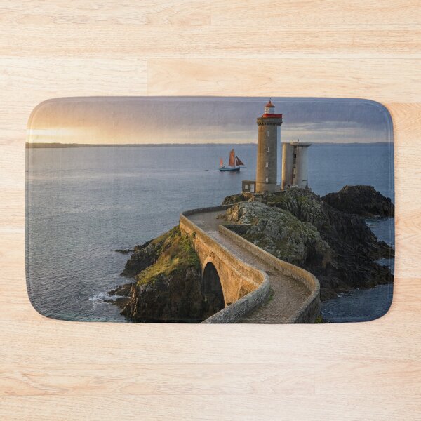 Item preview, Sailboat passing Phare du Petit Minou designed and sold by Gerard Fornarotto.