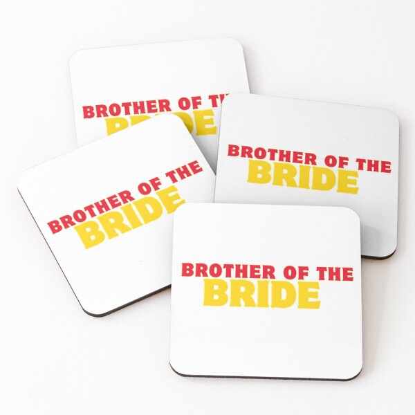Item preview, Brother Of The Bride Comic Book Style Typography Design designed and sold by VibranPalette.