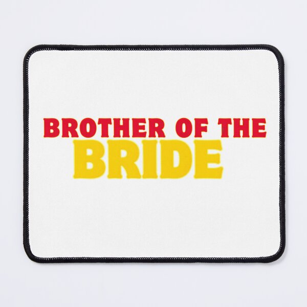 Item preview, Brother Of The Bride Comic Book Style Typography Design designed and sold by VibranPalette.