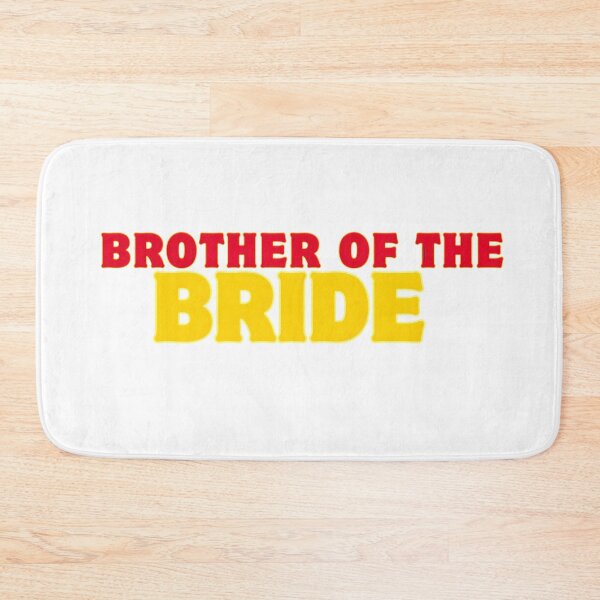 Item preview, Brother Of The Bride Comic Book Style Typography Design designed and sold by VibranPalette.