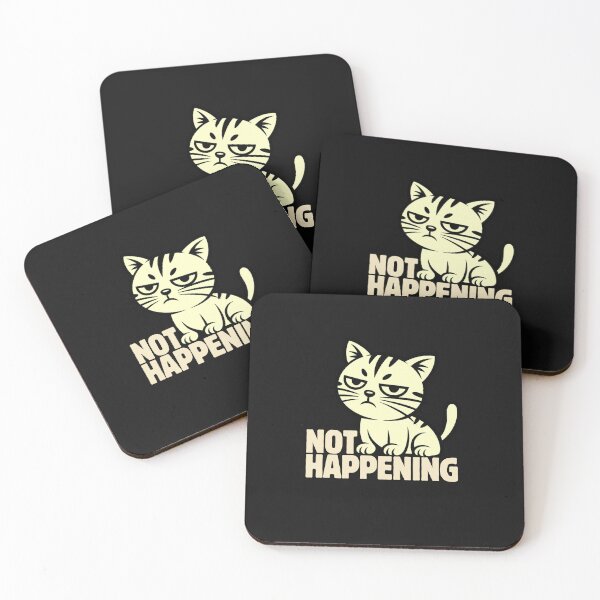 Item preview, Dismissive Cat Not Happening Design designed and sold by AdicretorDesign.