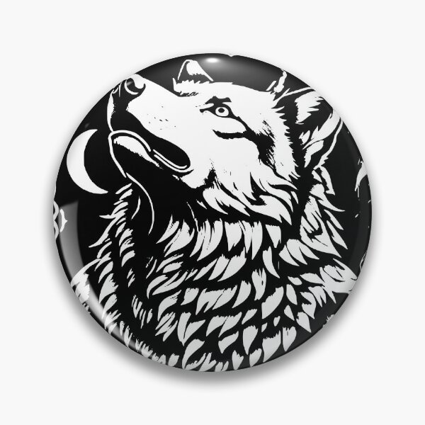 Artikelvorschau, Wolfskopf-Illustration entworfen und verkauft von Brexmore3.
