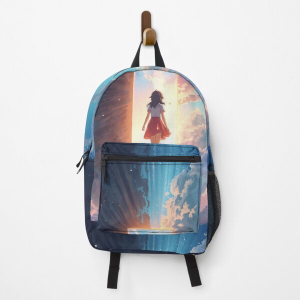 Item preview, Dream Portal Journey Girl Walking Into Light Sky Fantasy Aesthetic Art designed and sold by Quite mind .