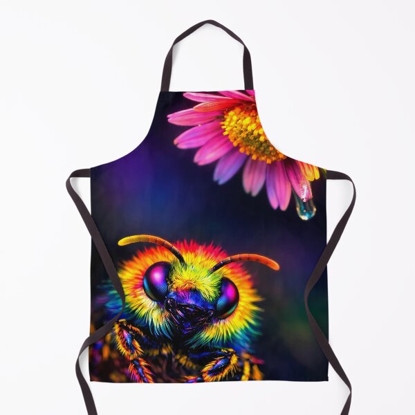 Item preview, Psychedelic Bee with Flower designed and sold by Crystal Furciniti.