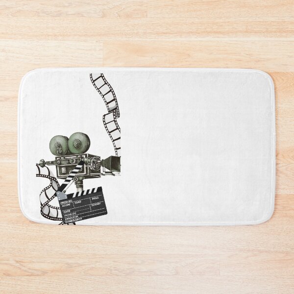 Item preview, Through the Lens – Vintage Cinema Camera Noir Edition designed and sold by WheelieGdArt.