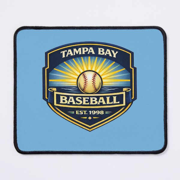 Item preview, Tampa Bay Baseball Vintage Badge 1998 Retro Sunshine Rays Style Design designed and sold by GhostDawgs.