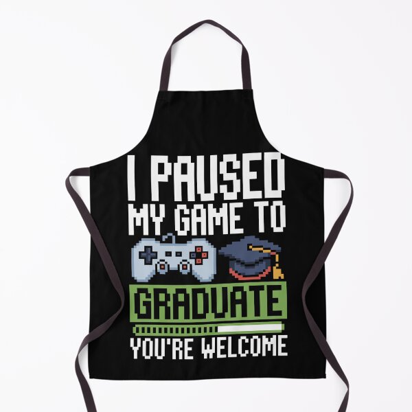Item preview, I Paused My Game to Graduate, designed and sold by jkrphoto.