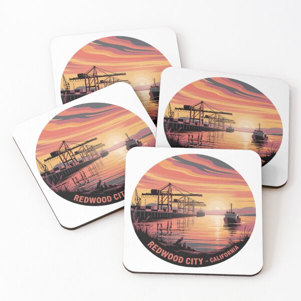 Item preview, Redwood City California: Harbor Sunset designed and sold by CircinusStore.