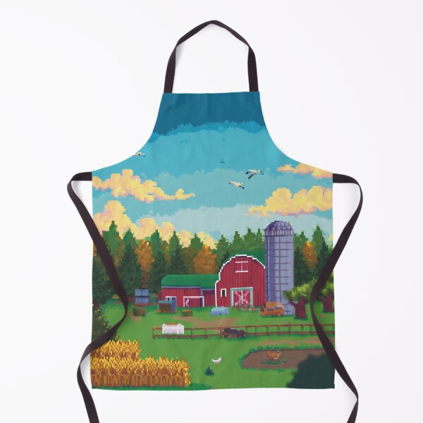 Item preview, Cozy Pixel Farm  Cute Retro Farming‑Sim Inspired Art designed and sold by Pixel8Prints.