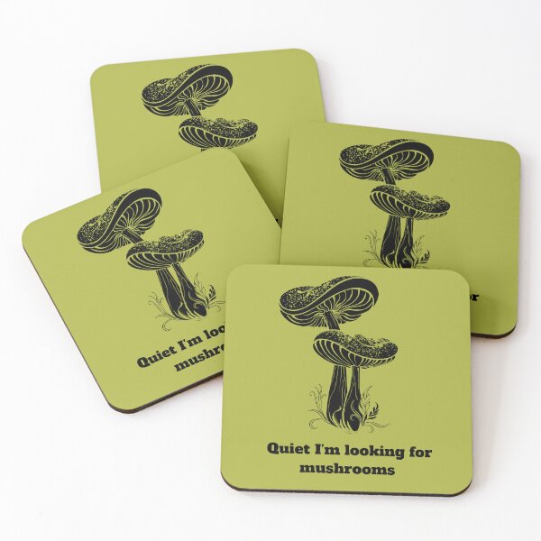 Item preview, Quiet I am Looking For Mushrooms  designed and sold by MalwasBasket.